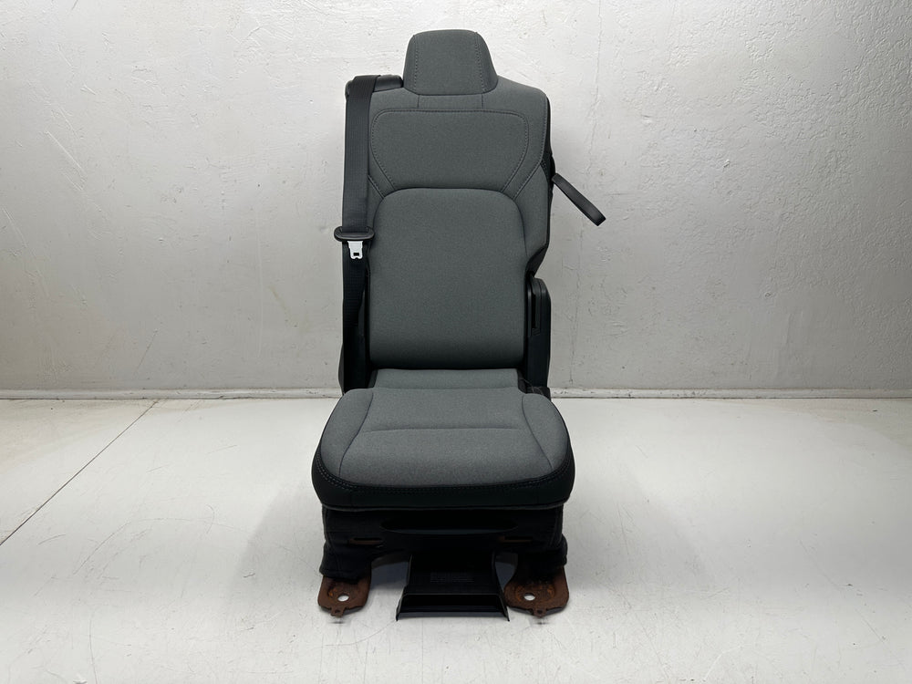 2019 - 2024 Dodge Ram 1500 Center Jump Seat, Gray Cloth w/ Storage #1087 | Picture # 21 | OEM Seats