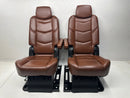 Cadillac Escalade ESV Bucket Seats, 2015 - 2020 Second Row, Brown Leather #1088 | Picture # 18 | OEM Seats
