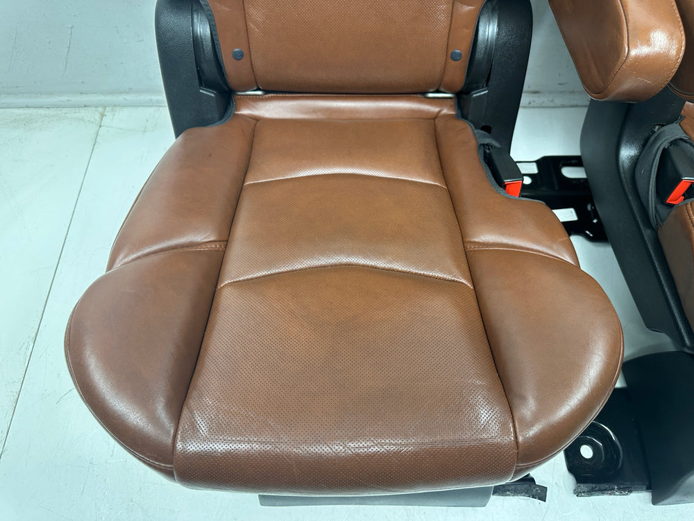 Cadillac Escalade ESV Bucket Seats, 2015 - 2020 Second Row, Brown Leather #1088 | Picture # 5 | OEM Seats