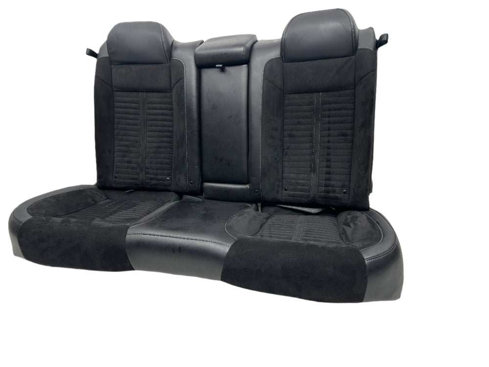 2011 - 2023 Dodge Charger SRT Rear Seats, Black Suede Leather #1098 | Picture # 1 | OEM Seats