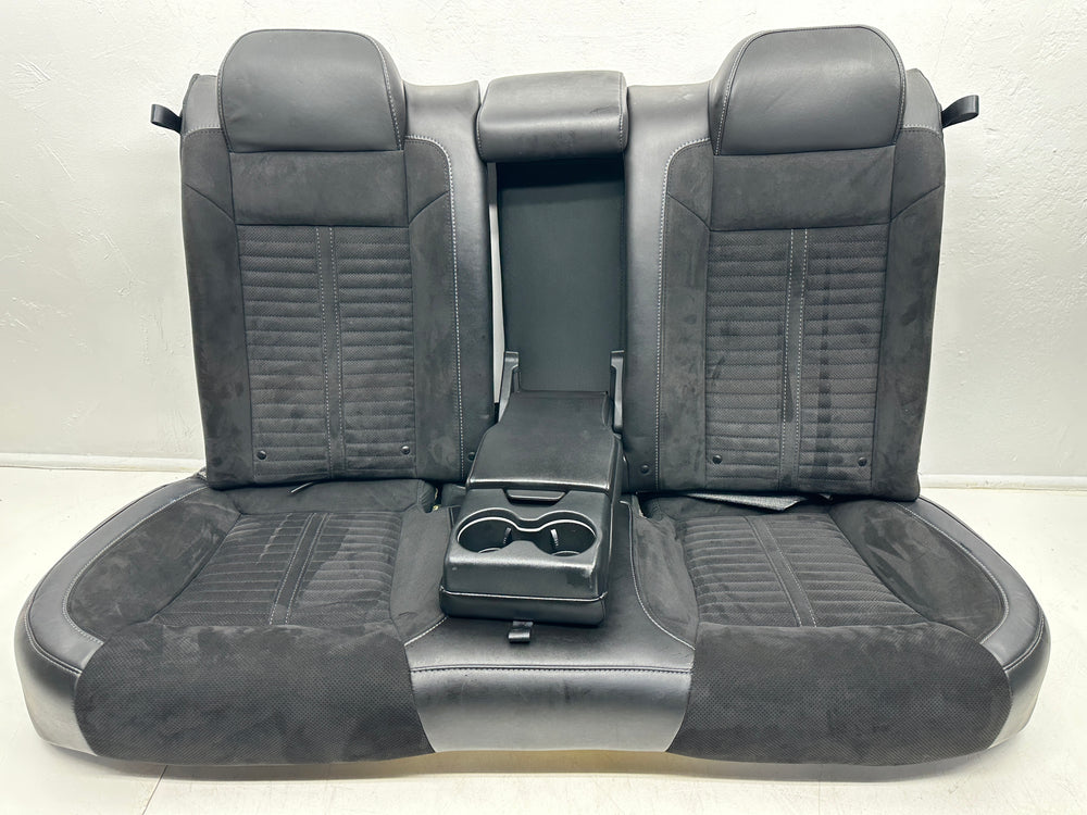 2011 - 2023 Dodge Charger SRT Rear Seats, Black Suede Leather #1098 | Picture # 6 | OEM Seats