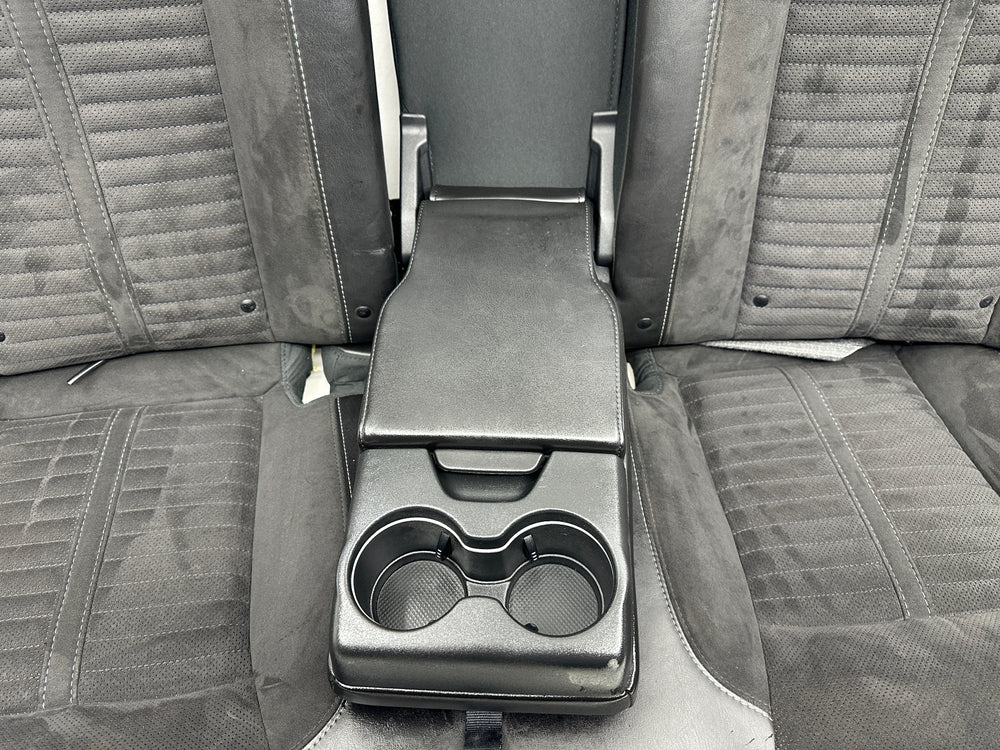 2011 - 2023 Dodge Charger SRT Rear Seats, Black Suede Leather #1098 | Picture # 7 | OEM Seats
