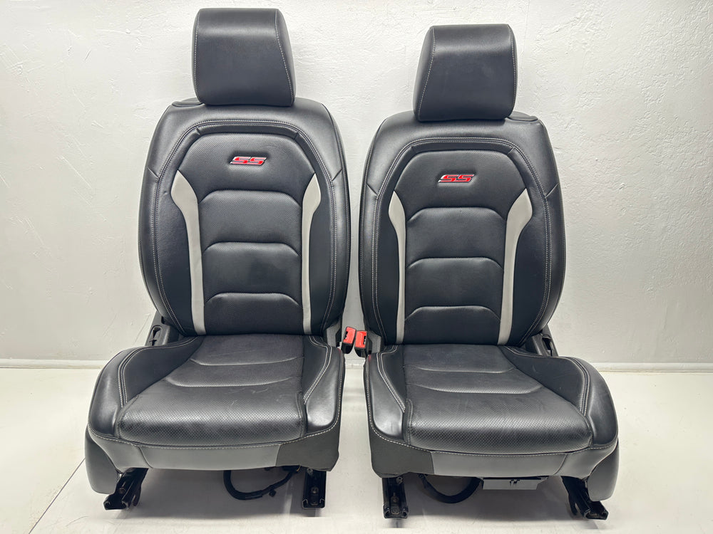 2016 - 2024 Camaro SS Leather Front Seats, Chevy heated & cooled #1093 | Picture # 12 | OEM Seats