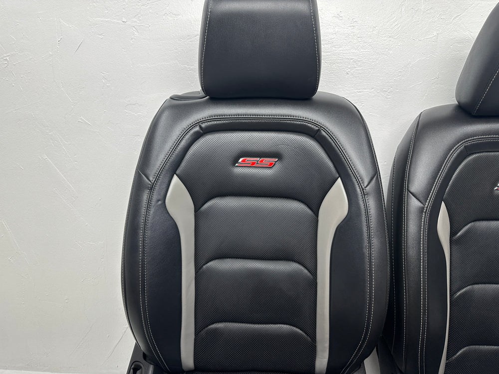 2016 - 2024 Camaro SS Leather Front Seats, Chevy heated & cooled #1093 | Picture # 9 | OEM Seats