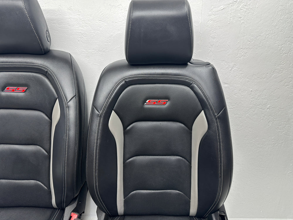 2016 - 2024 Camaro SS Leather Front Seats, Chevy heated & cooled #1093 | Picture # 10 | OEM Seats