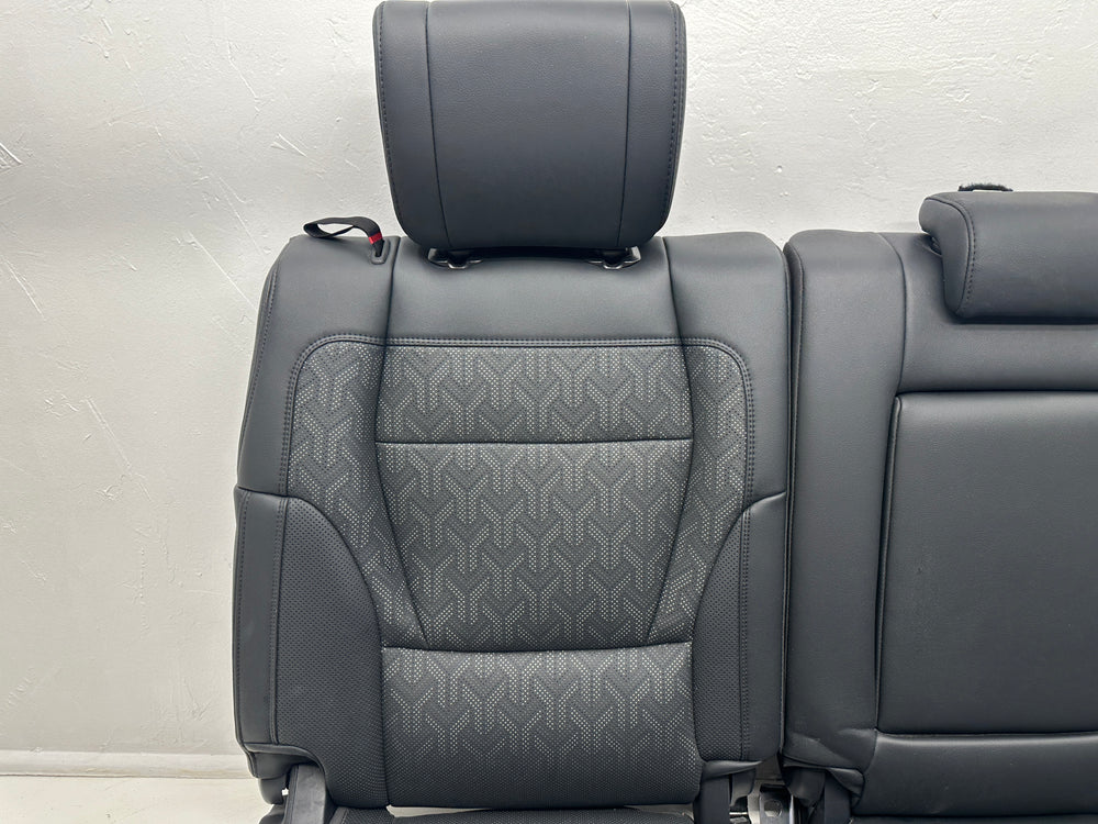2022 - 2025 Toyota Tundra Limited Black Softex Leather Rear Seats, #1094 | Picture # 8 | OEM Seats