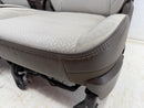 Ram Laramie Seats 2019-2026 Gray & Brown Leather Cooled & Memory, #4021 | Picture # 17 | OEM Seats
