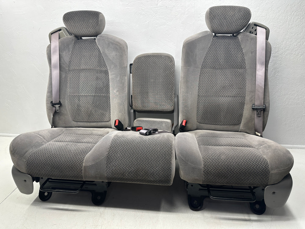 1997 - 2003 Ford F150 Seats, Gray Cloth Manual #1099 | Picture # 24 | OEM Seats