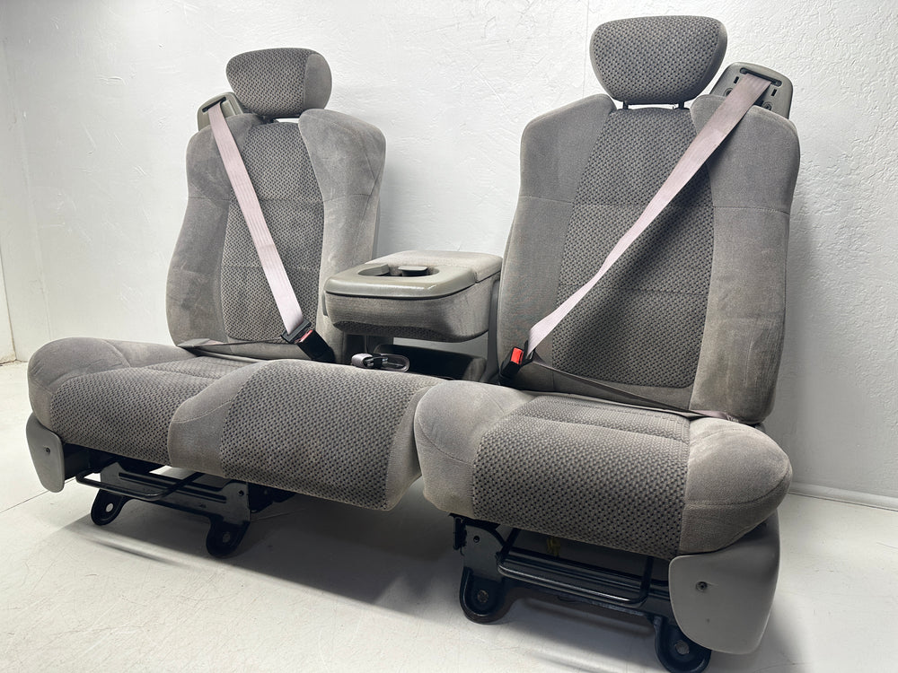1997 - 2003 Ford F150 Seats, Gray Cloth Manual #1099 | Picture # 23 | OEM Seats