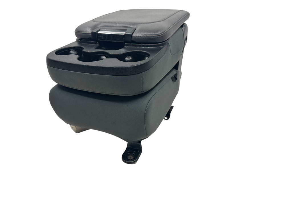 Dodge Ram Center Jump Seat, 2009 - 2018 Gray Cloth, w/ upper Storage #3000 | Picture # 1 | OEM Seats