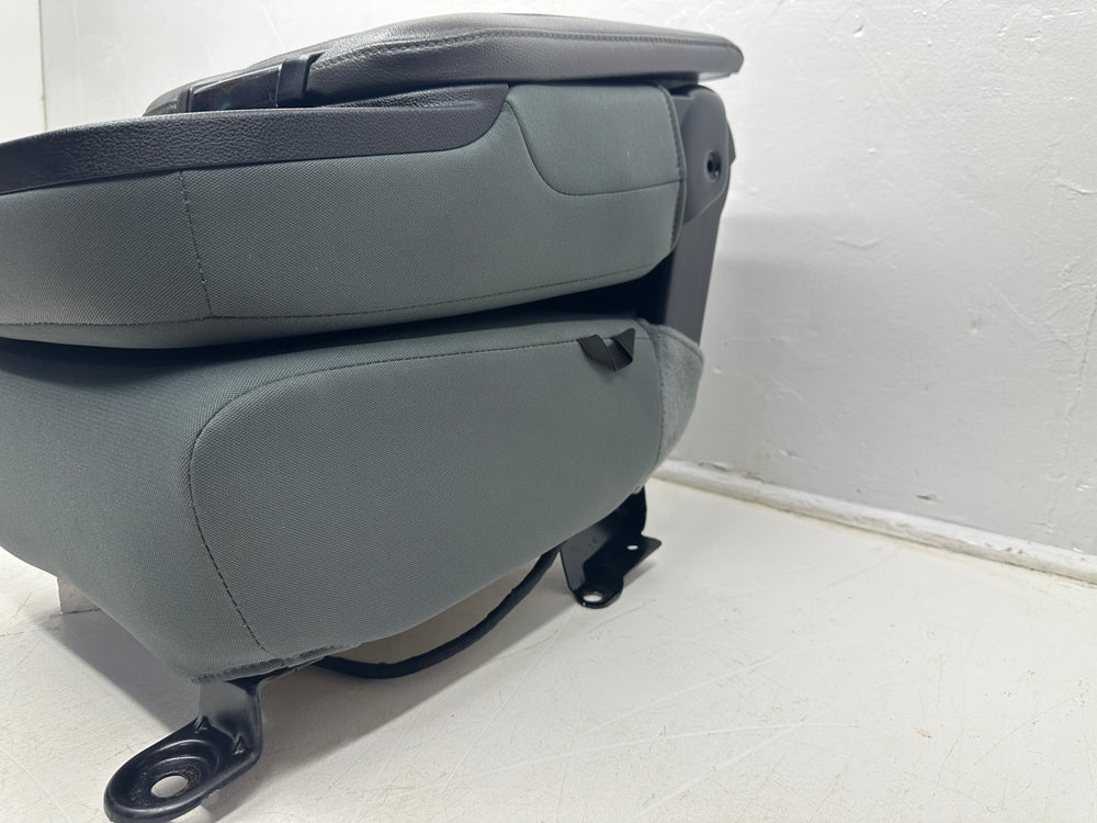 Dodge Ram Center Jump Seat, 2009 - 2018 Gray Cloth, w/ upper Storage #3000 | Picture # 4 | OEM Seats