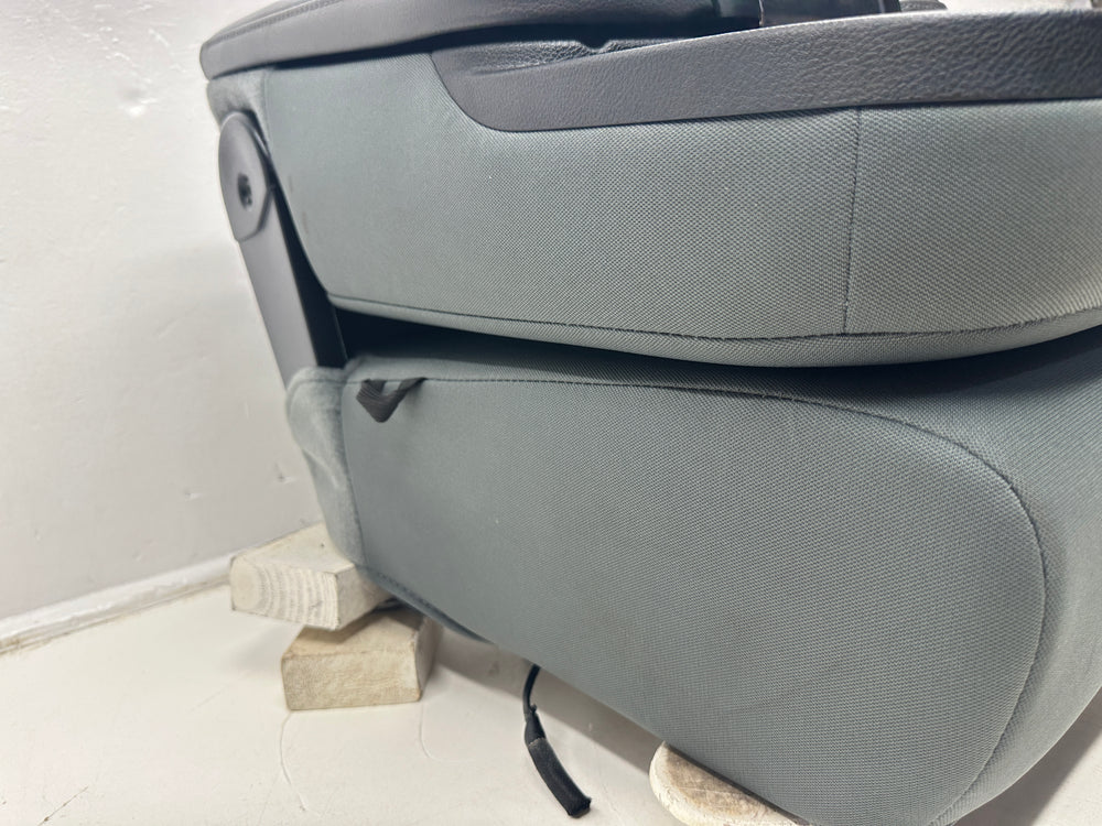 Dodge Ram Center Jump Seat, 2009 - 2018 Gray Cloth, w/ upper Storage #3000 | Picture # 5 | OEM Seats