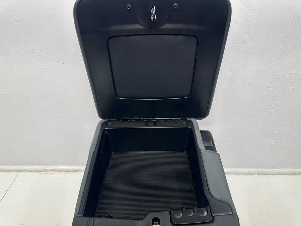 Dodge Ram Center Jump Seat, 2009 - 2018 Gray Cloth, w/ upper Storage #3000 | Picture # 8 | OEM Seats