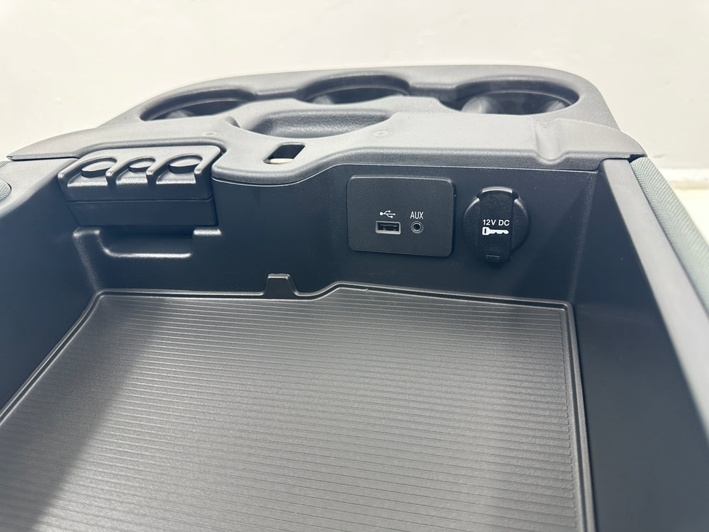 Dodge Ram Center Jump Seat, 2009 - 2018 Gray Cloth, w/ upper Storage #3000 | Picture # 9 | OEM Seats