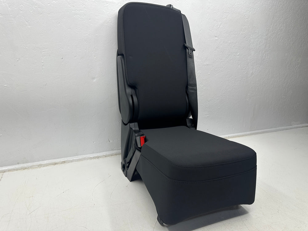 Chevy Silverado Jump Seat 2019-2024, Black Cloth w/ Top Storage #3001 | Picture # 15 | OEM Seats