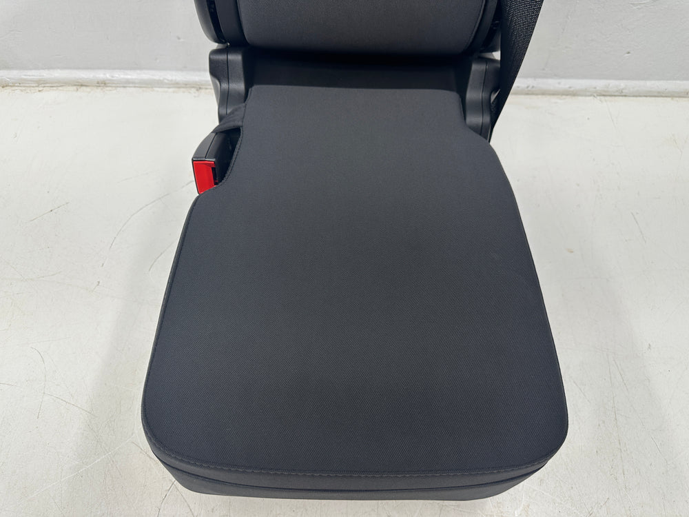Chevy Silverado Jump Seat 2019-2024, Black Cloth w/ Top Storage #3001 | Picture # 7 | OEM Seats