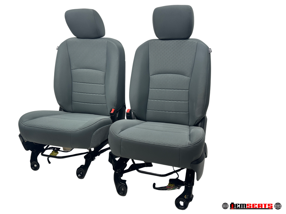 Dodge Ram Seats 2009 - 2018, Single Cab Gray Cloth, Manual 4th Gen #3002 | Picture # 19 | OEM Seats