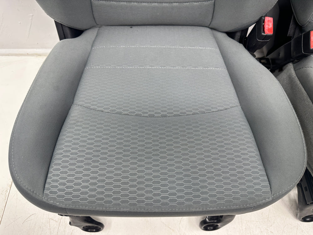 Dodge Ram Seats, Front 2009 - 2018 Gray Cloth, Manual, 4th Gen #3003 | Picture # 5 | OEM Seats