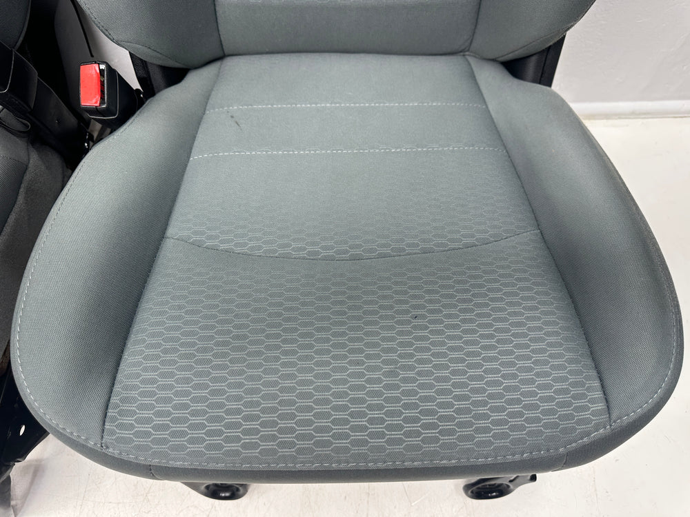 Dodge Ram Seats, Front 2009 - 2018 Gray Cloth, Manual, 4th Gen #3003 | Picture # 6 | OEM Seats