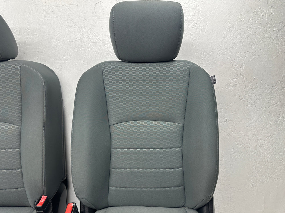 Dodge Ram Seats, Front 2009 - 2018 Gray Cloth, Manual, 4th Gen #3003 | Picture # 8 | OEM Seats