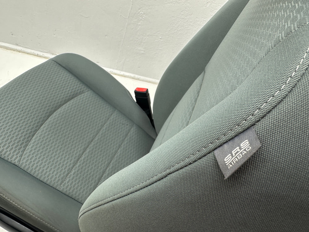 Dodge Ram Seats, Front 2009 - 2018 Gray Cloth, Manual, 4th Gen #3003 | Picture # 14 | OEM Seats