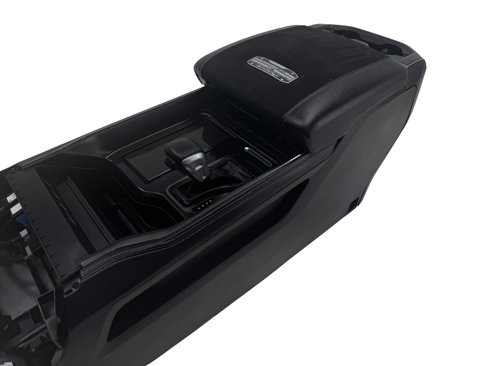 5th Gen Ram 1500 RHO Center console Black | 2019-2026 DT #4025 | Picture # 1 | OEM Seats