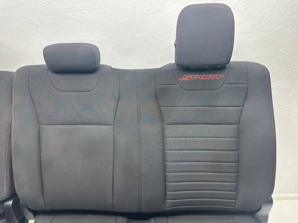 Ford F150 Rear Seats, 2015 - 2023 Black Cloth Sport Edition #3008 | Picture # 8 | OEM Seats