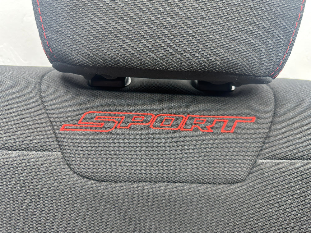 Ford F150 Rear Seats, 2015 - 2023 Black Cloth Sport Edition #3008 | Picture # 9 | OEM Seats