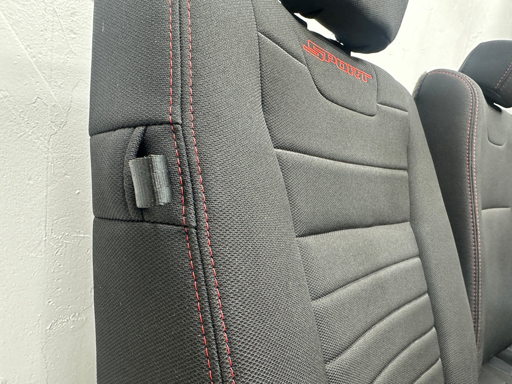 Ford F150 Rear Seats, 2015 - 2023 Black Cloth Sport Edition #3008 | Picture # 10 | OEM Seats