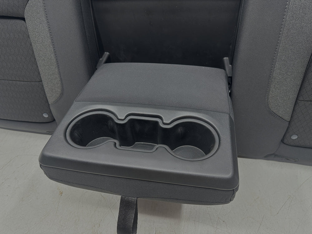 Silverado Sierra Crew Cab Rear Seat Backrest, Hidden Storage & Armrest 2019 - 2025 | Picture # 5 | OEM Seats