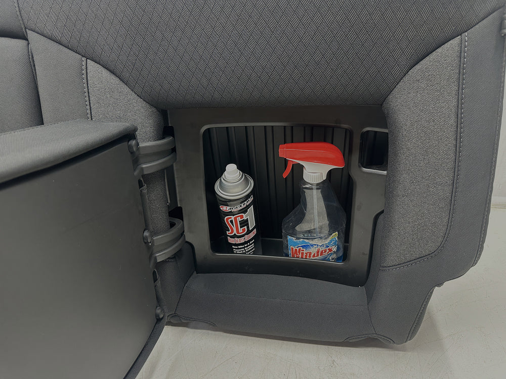 Silverado Sierra Crew Cab Rear Seat Backrest, Hidden Storage & Armrest 2019 - 2025 | Picture # 8 | OEM Seats