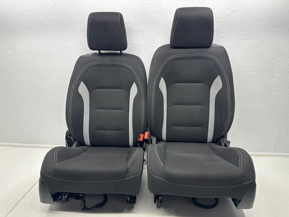 Chevy Camaro Front Seats 2016-2024, Black Cloth 1LS Powered #3012 | Picture # 18 | OEM Seats