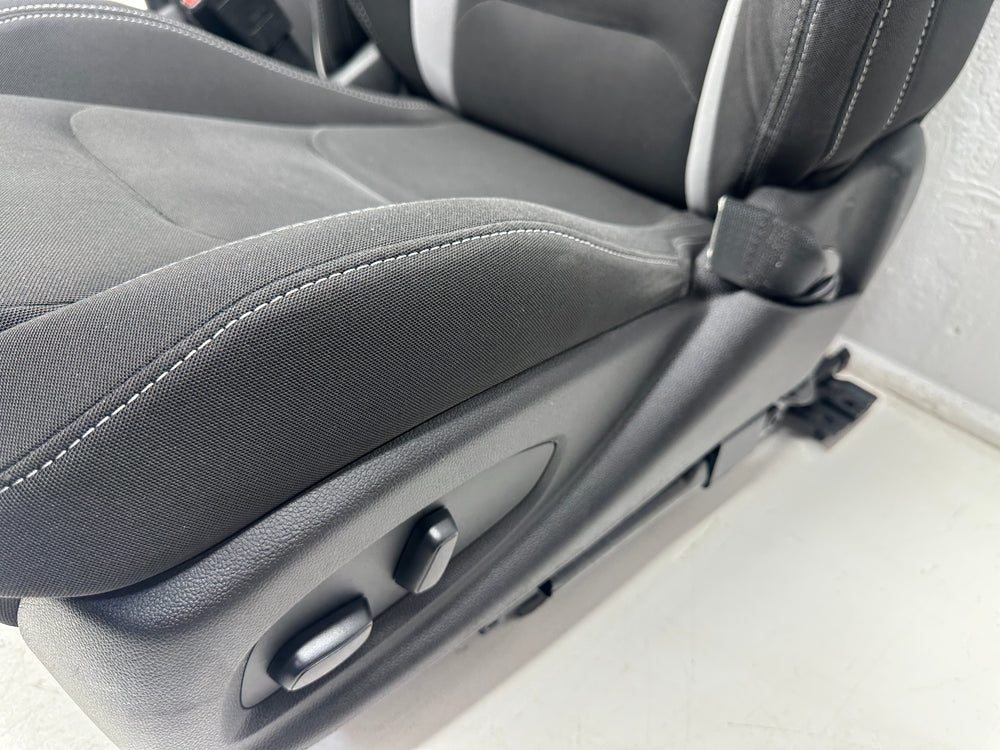 Chevy Camaro Front Seats 2016-2024, Black Cloth 1LS Powered #3012 | Picture # 8 | OEM Seats