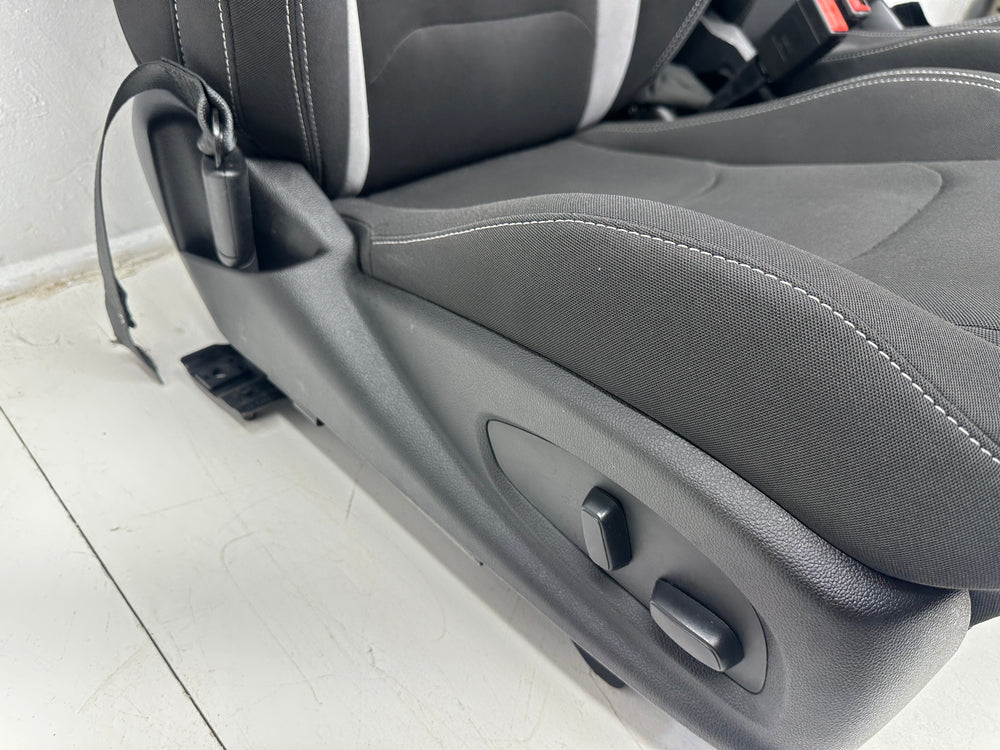 Chevy Camaro Front Seats 2016-2024, Black Cloth 1LS Powered #3012 | Picture # 7 | OEM Seats