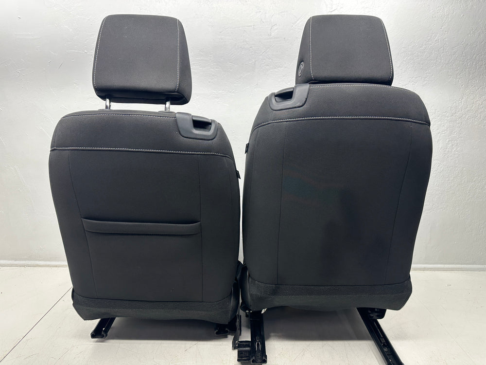 Chevy Camaro Front Seats 2016-2024, Black Cloth 1LS Powered #3012 | Picture # 11 | OEM Seats