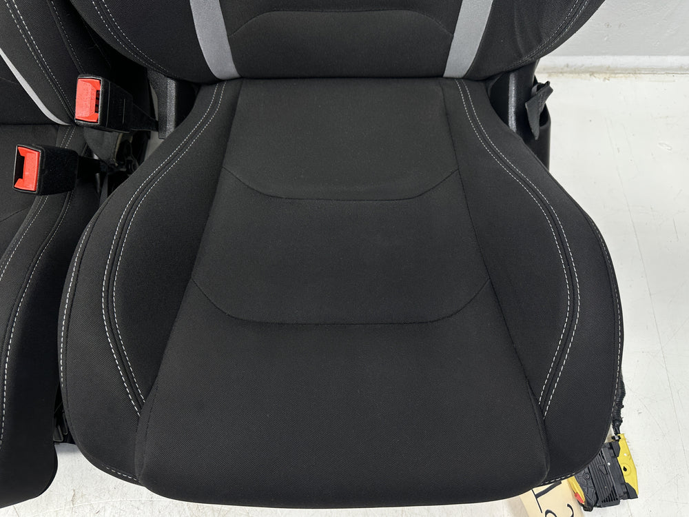 Chevy Camaro Front Seats 2016-2024, Black Cloth 1LS Powered #3012 | Picture # 4 | OEM Seats
