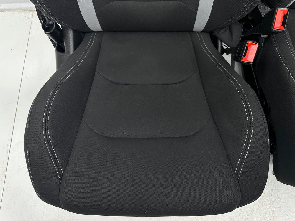 Chevy Camaro Front Seats 2016-2024, Black Cloth 1LS Powered #3012 | Picture # 3 | OEM Seats