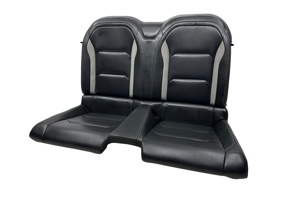 Chevy Camaro Rear Seat, 2016-2024 Convertible Black Leather  #3013 | Picture # 1 | OEM Seats