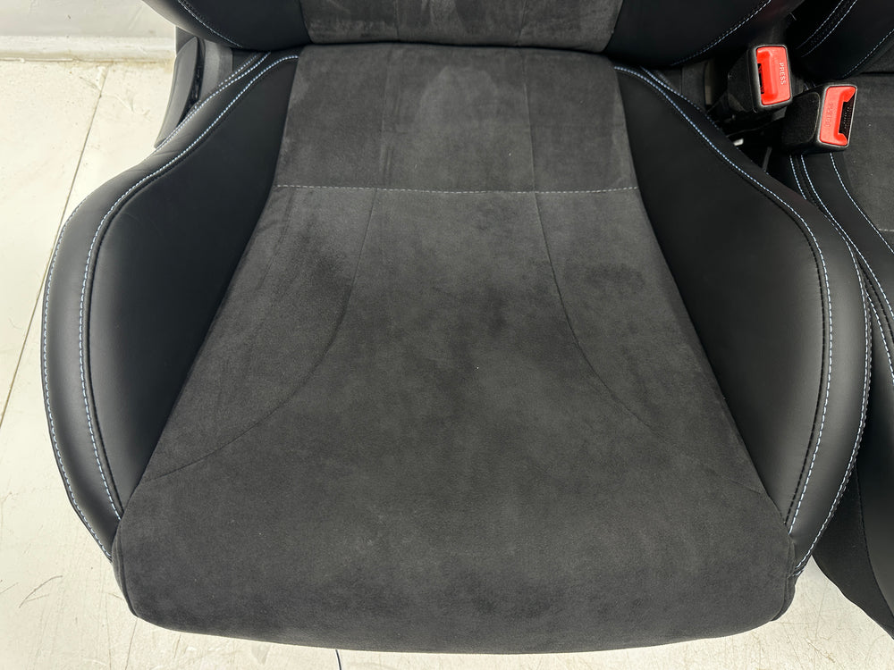 Hyundai Elantra N Seats, 2021 - 2025 Front Black Leather Suede #3014 | Picture # 4 | OEM Seats