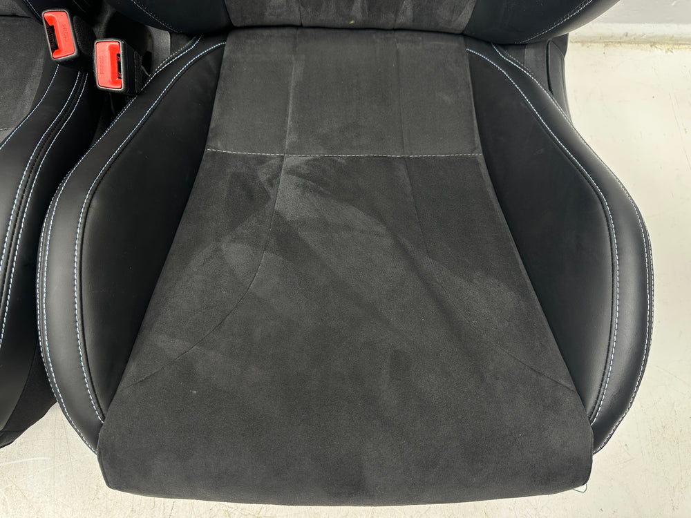 Hyundai Elantra N Seats, 2021 - 2025 Front Black Leather Suede #3014 | Picture # 6 | OEM Seats