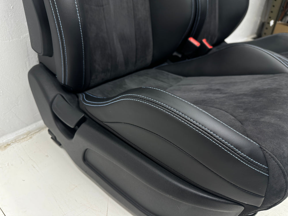 Hyundai Elantra N Seats, 2021 - 2025 Front Black Leather Suede #3014 | Picture # 8 | OEM Seats