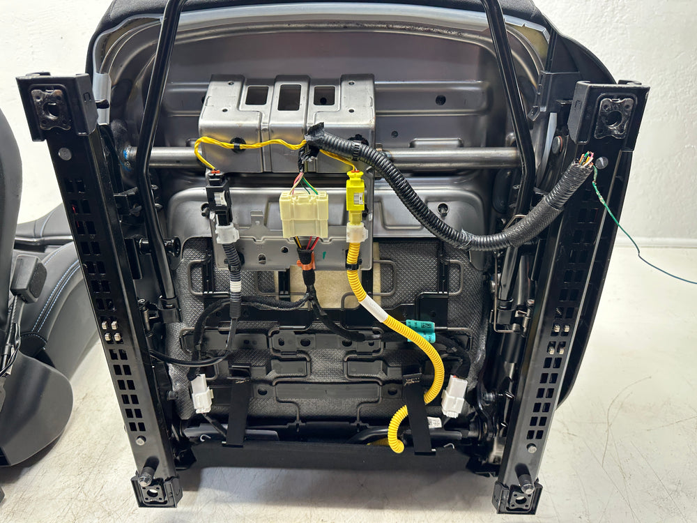 Hyundai Elantra N Seats, 2021 - 2025 Front Black Leather Suede #3014 | Picture # 16 | OEM Seats