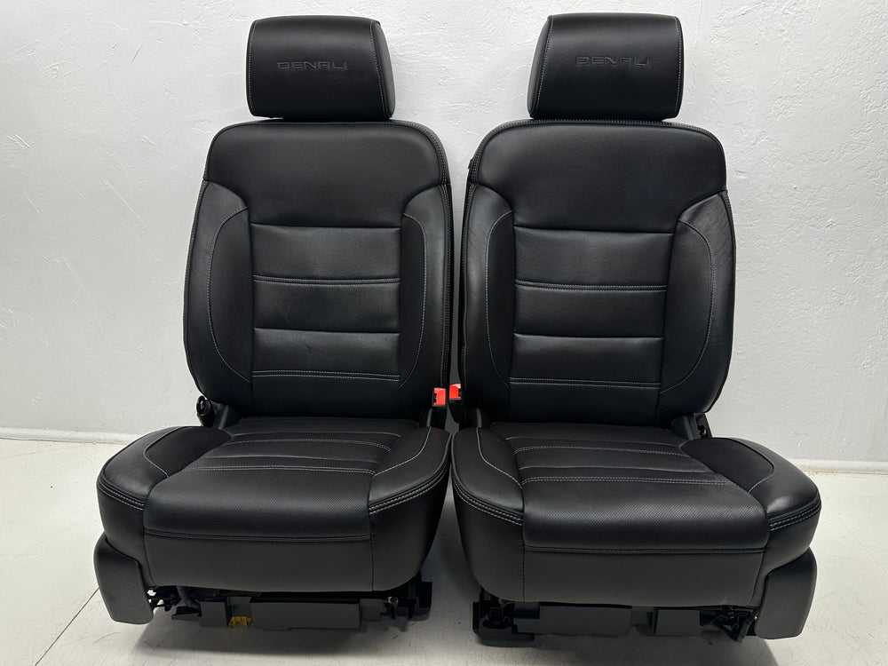 2014 - 2019 Sierra Denali Seats, Black Leather, Heated & Cooled #3015 | Picture # 3 | OEM Seats