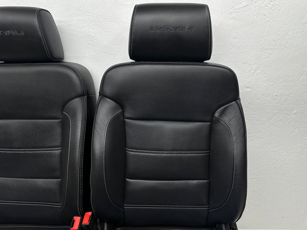 2014 - 2019 Sierra Denali Seats, Black Leather, Heated & Cooled #3015 | Picture # 7 | OEM Seats