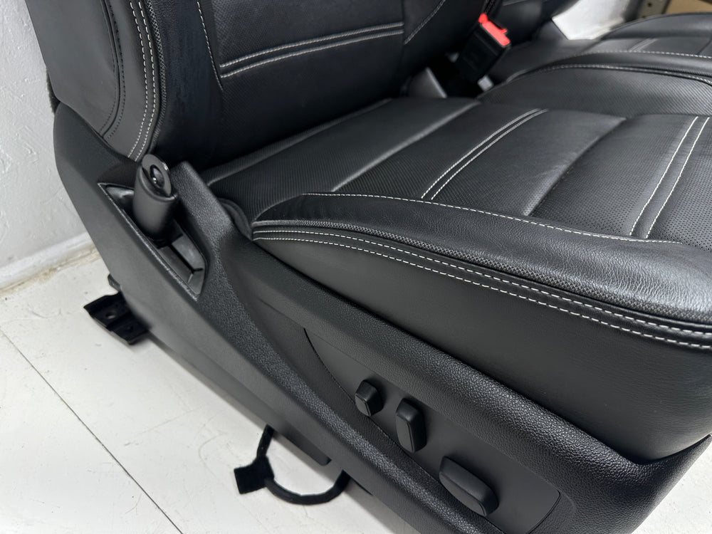 2014 - 2019 Sierra Denali Seats, Black Leather, Heated & Cooled #3015 | Picture # 9 | OEM Seats
