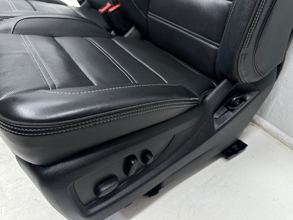 2014 - 2019 Sierra Denali Seats, Black Leather, Heated & Cooled #3015 | Picture # 10 | OEM Seats
