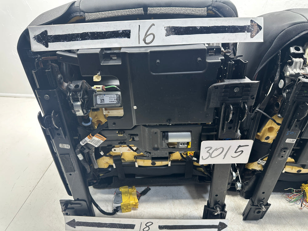 2014 - 2019 Sierra Denali Seats, Black Leather, Heated & Cooled #3015 | Picture # 16 | OEM Seats