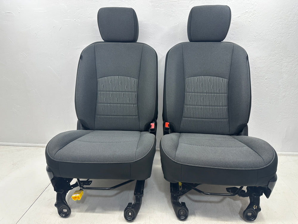 Ram 2500 3500 4500 HD Seats, 2021-2025 New Pattern Black Cloth, Manual #3019 | Picture # 12 | OEM Seats