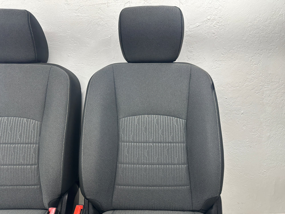 Ram 2500 3500 4500 HD Seats, 2021-2025 New Pattern Black Cloth, Manual #3019 | Picture # 6 | OEM Seats