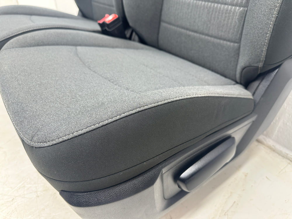 Ram 2500 3500 4500 HD Seats, 2021-2025 New Pattern Black Cloth, Manual #3019 | Picture # 8 | OEM Seats